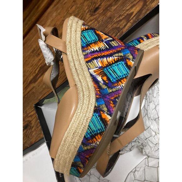 Material Girl Women's Wedge Sandals Size 7.5 M - New In Box by Madonna - Picture 4 of 7